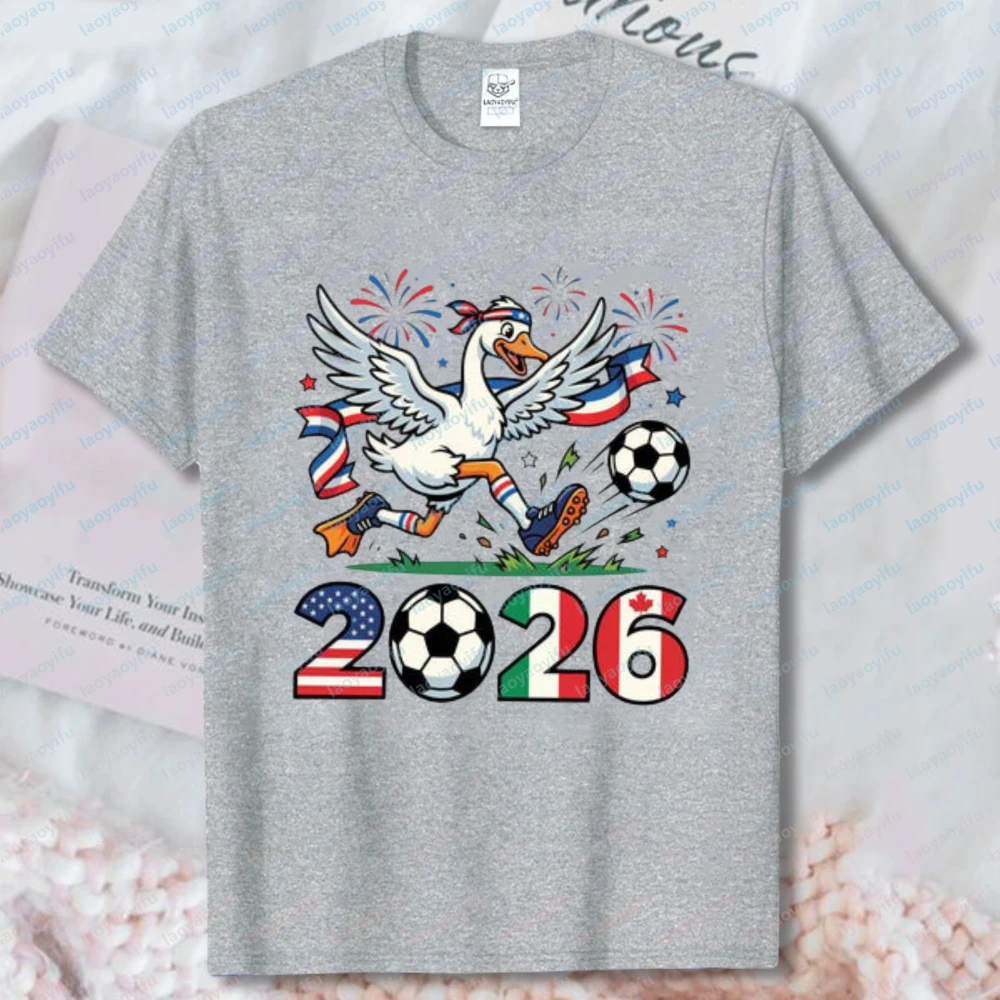 Summer Clothing Canada - Funny 2026 Soccer Goose Shirt 2026