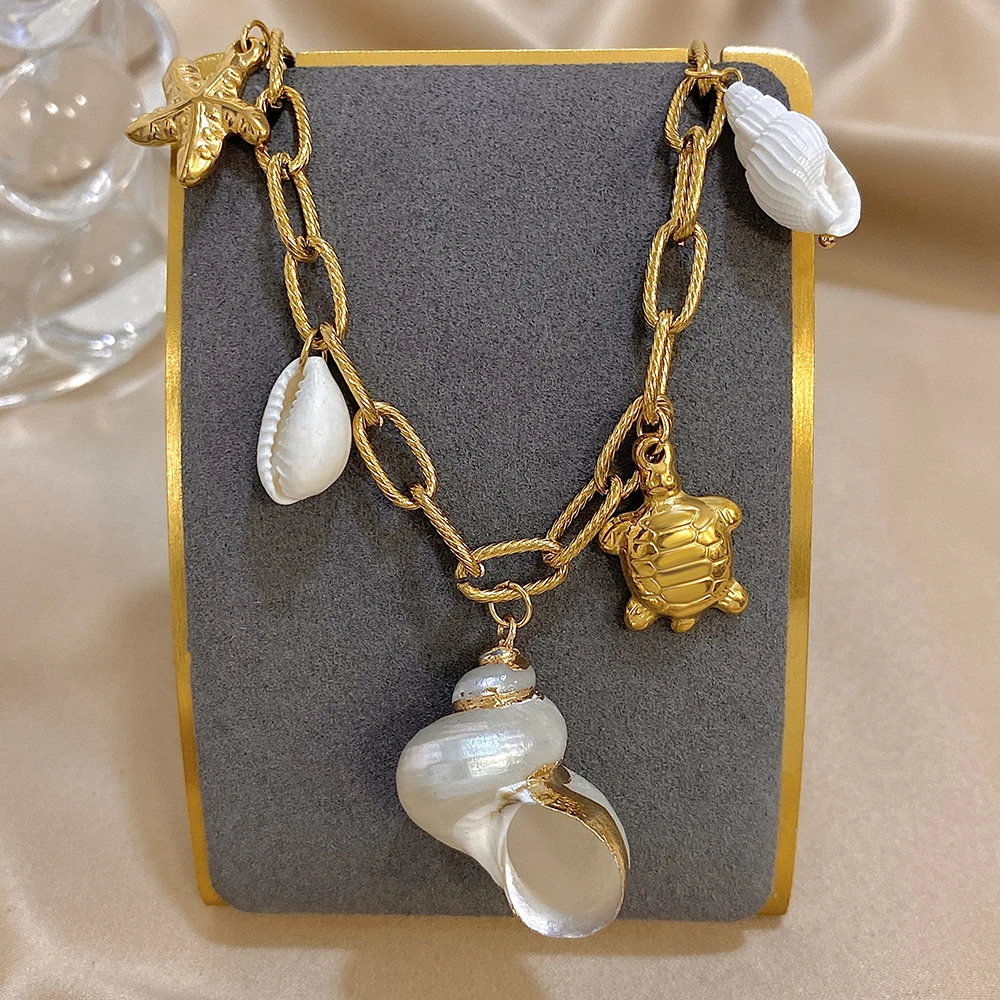 Unique Design Shell Conch Star - Women And Men Fashion ulasan dan harga