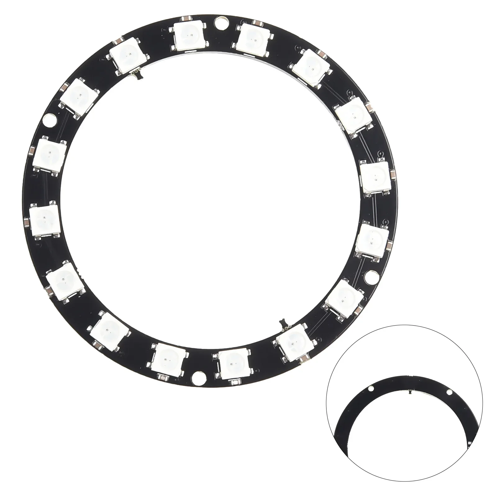 5V Rgb Led Ring Individuele Adresseerbare Led Ring WS2812 5050 Rgb Led Geïntegreerde Driver Voor Arduino Full-Color driver Lamp