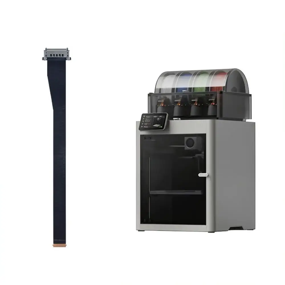 Screen Signal Ribbon Cable For Bambu Lab X2D P2S 3D Printer Spare Part Display Flex Wire Easy Install Connector