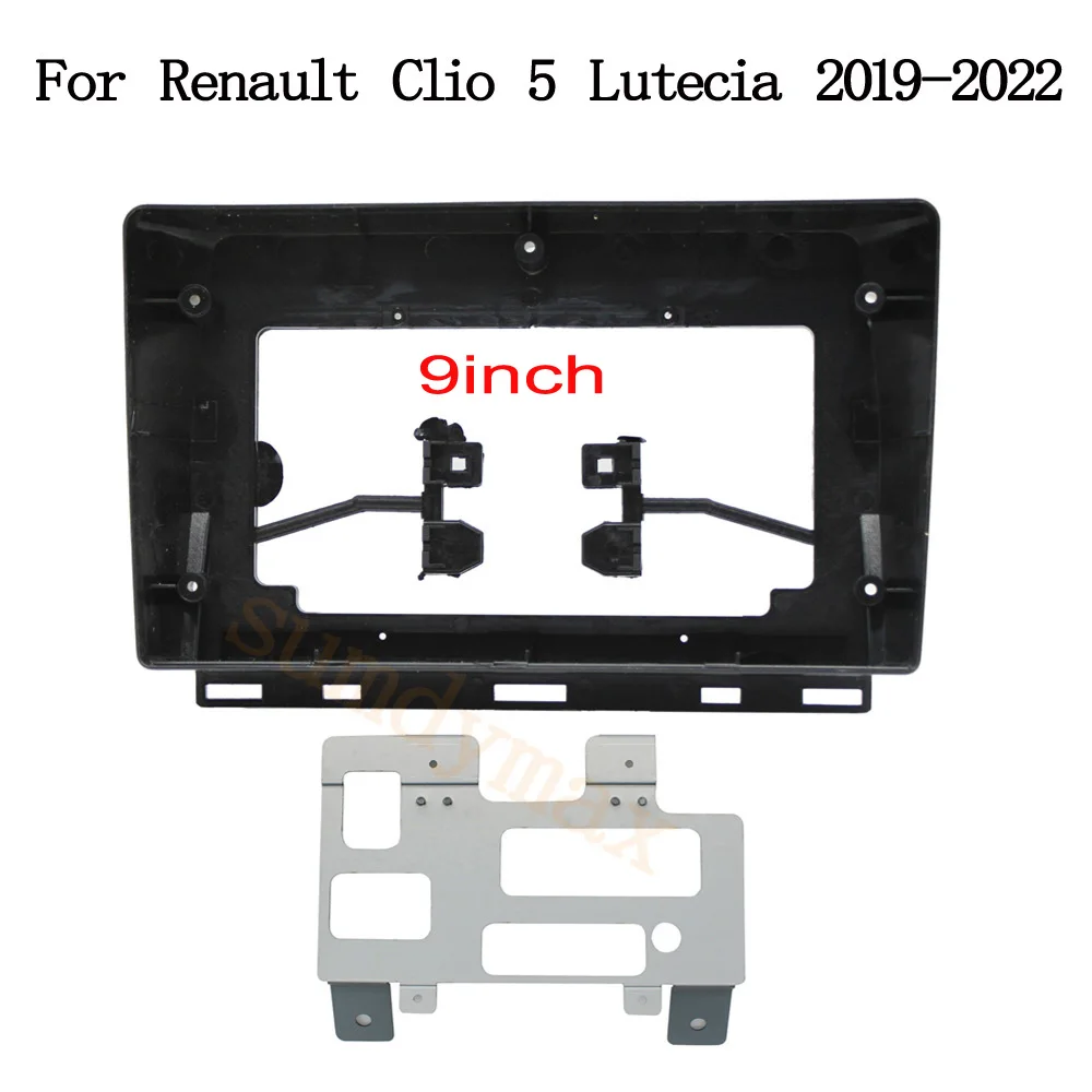 Car Fascia Frame Adapter Power Cable For Renault Clio 5 Lutecia 2019-2022 Android Radio Dash Fitting Panel Kit