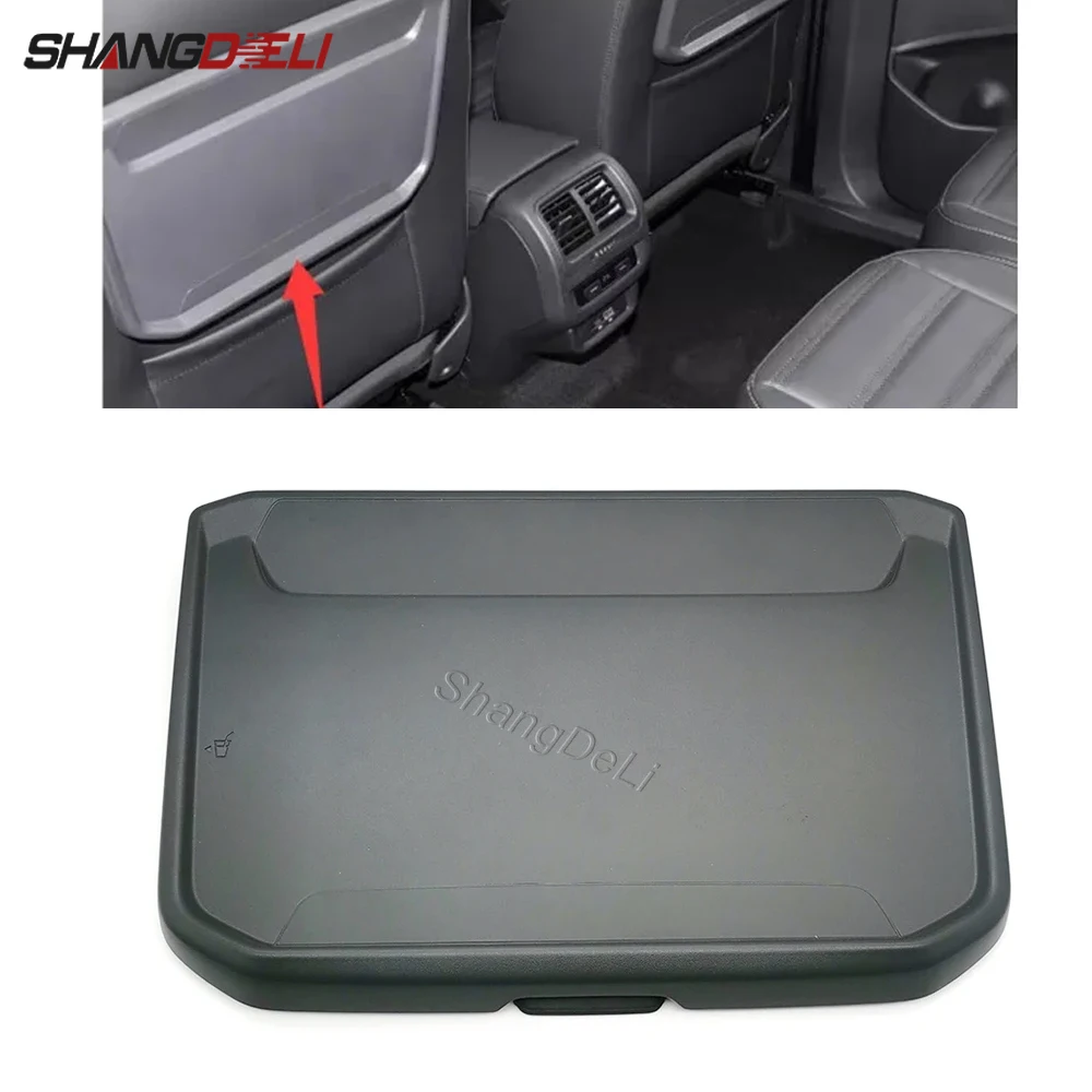 

Автомобильный левый салон на заднее сиденье, складной подстаканник, стол, автомобильные аксессуары, подходят для VW Touran L Tiguan L 2016-2023, Golf Passat