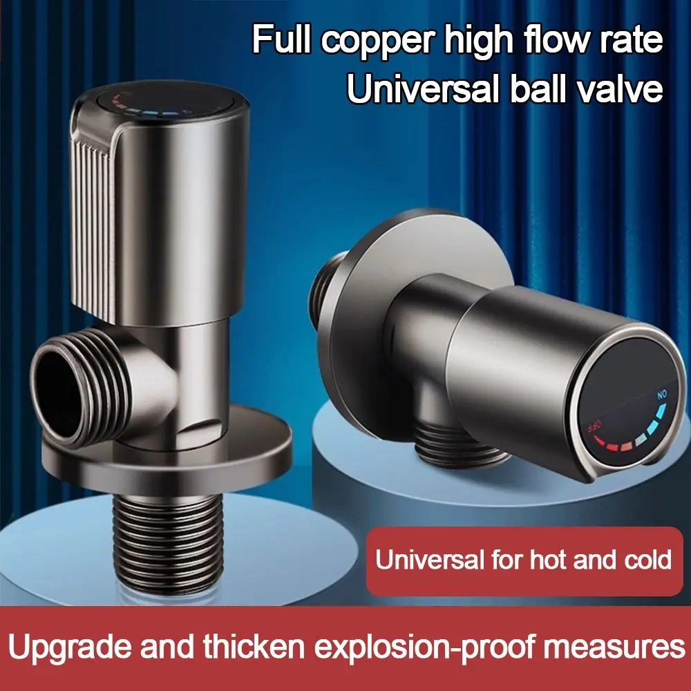 

Портативный медный угловой клапан, замена G1/2-дюймового выпускного клапана с резьбой, многофункциональное оборудование для разъема водопроводного крана