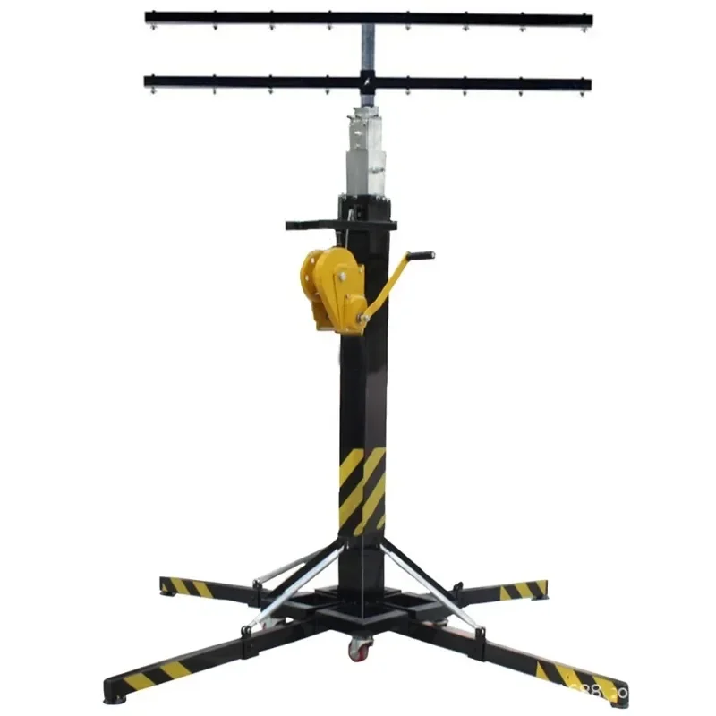 New Arrival 250KG Load Heavy 6M Winch Led Screen Stage Light Line Array Speaker Truss Lift Tower Truss Crank Stand