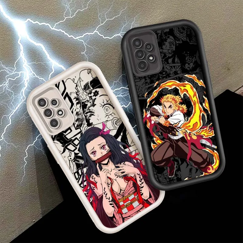 

Demon Slayer Japan Anime For Samsung A73 A72 A56 A55 A54 A53 A35 A32 A25 A23 A21s A14 A05 5G Eye Ladder