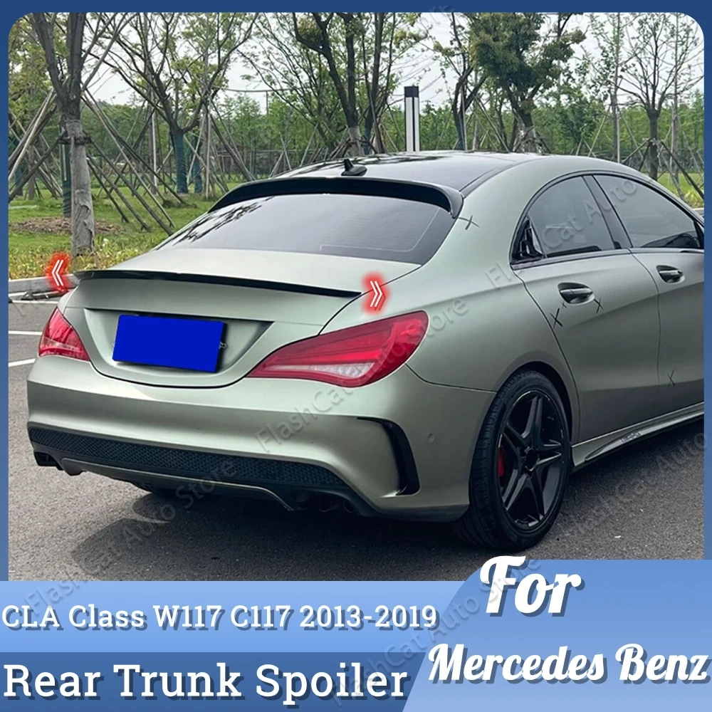 Задний спойлер на крышу для Mercedes Benz CLA CLASS W117 C117 2013-2019, крылья GLA180/200/220/250 CLA45 AMG, комплект кузова багажника