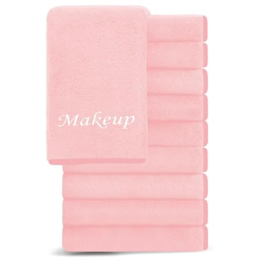 

Makeup Remover Wash Cloths - St Micriber Fgertip Facial Cleansg Cloths for Hand and Make Up, 12 x 12