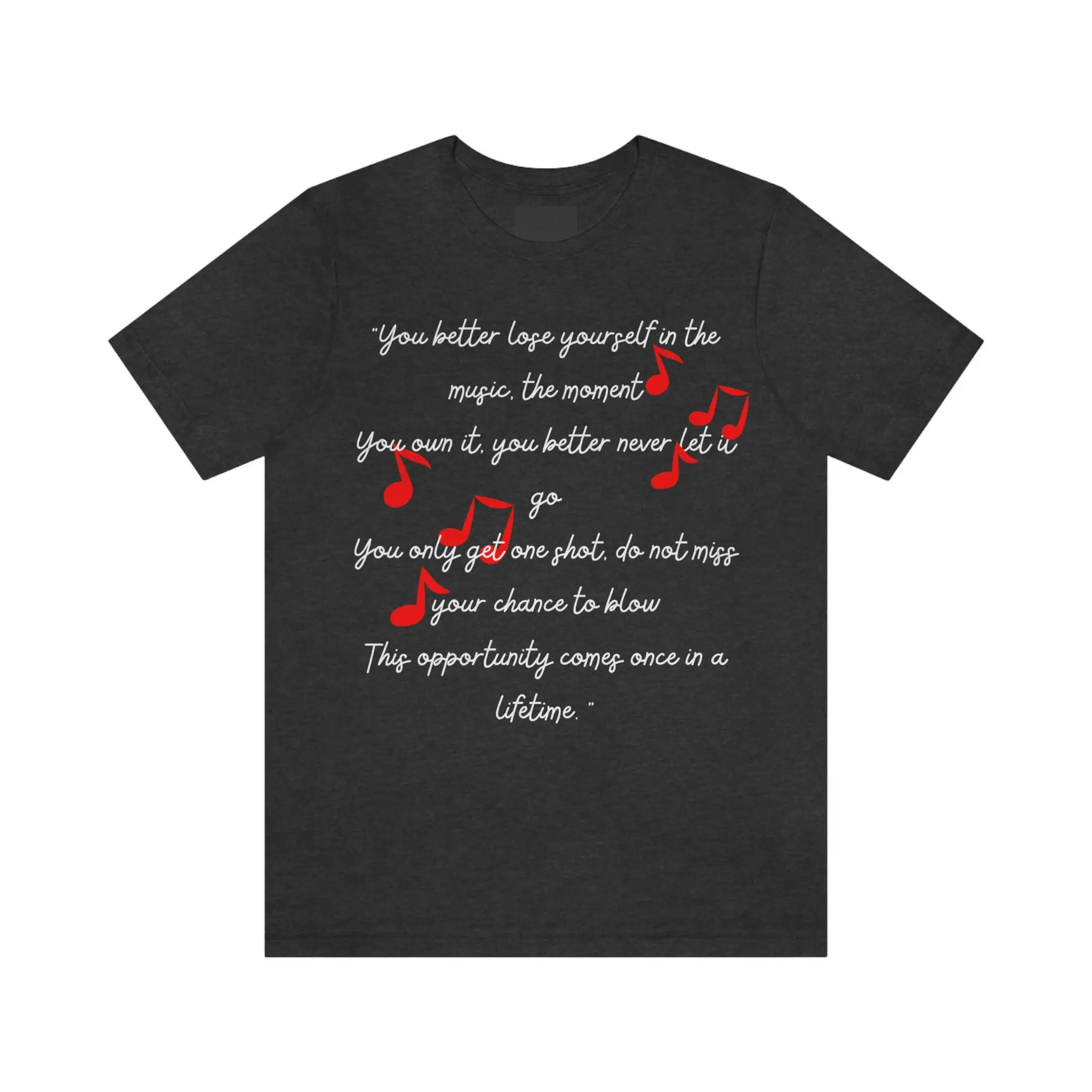 Lose Yourself Camisa, Eminem, Camisa Eminem, Misericordia, Camisa Lírica de Canción, Música, Camisa Amante de la Música, Camiseta Amante de la