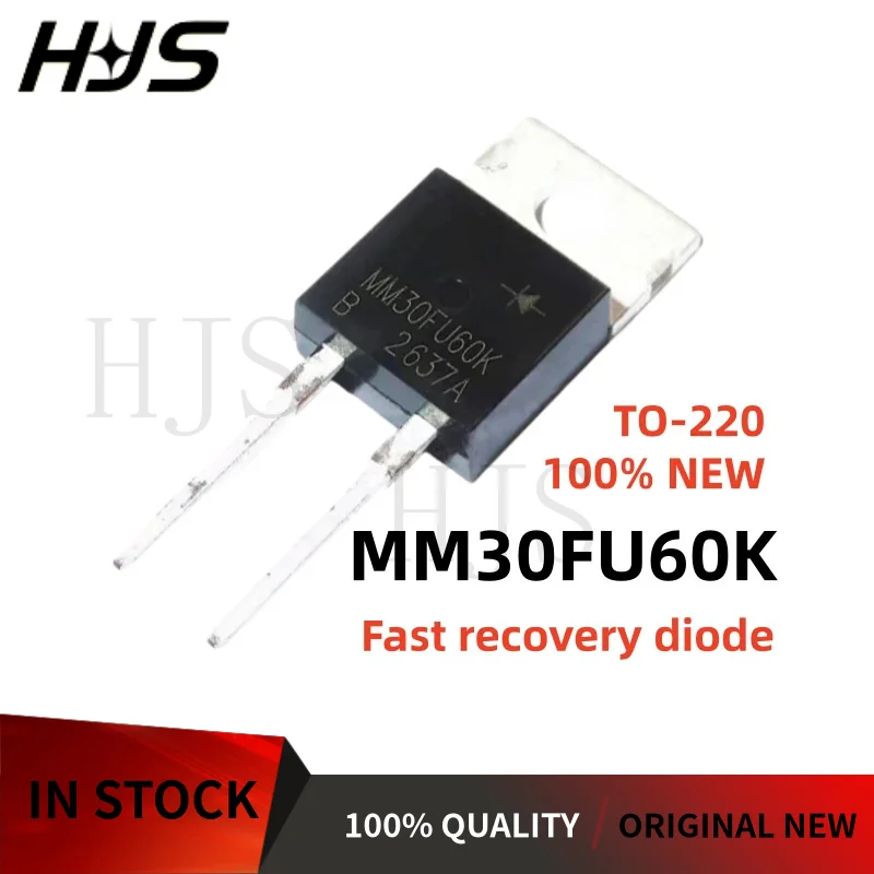 10PCS-20PCS 100% New MM30FU60K MM30FU60 TO-220 30A 600V Fast Recovery Rectifier Diode