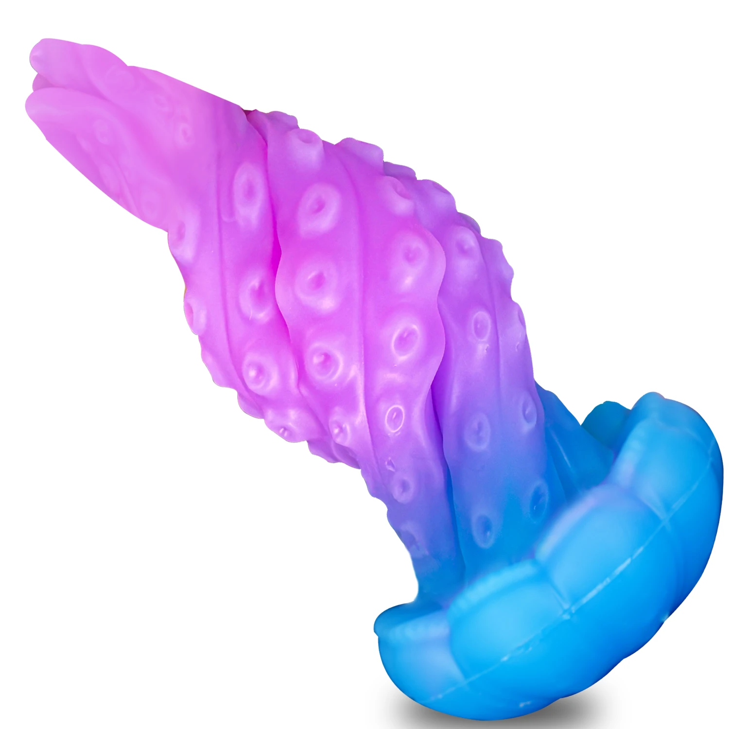 Huge Luminous Jellyfish Anal Plug for Women Anal Dildo Sex Toys 18+ Butt Plugs Liquid Silicone Sex Toys Men Women Masturbation - view 5