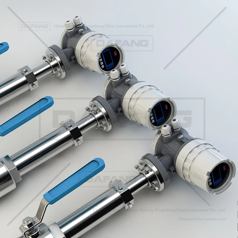 TLF 4-20mA Modbus Chilled Water Flow Meter Price List Electromagnetic Flowmeter Insertion Magnetic Flow Meters for Water
