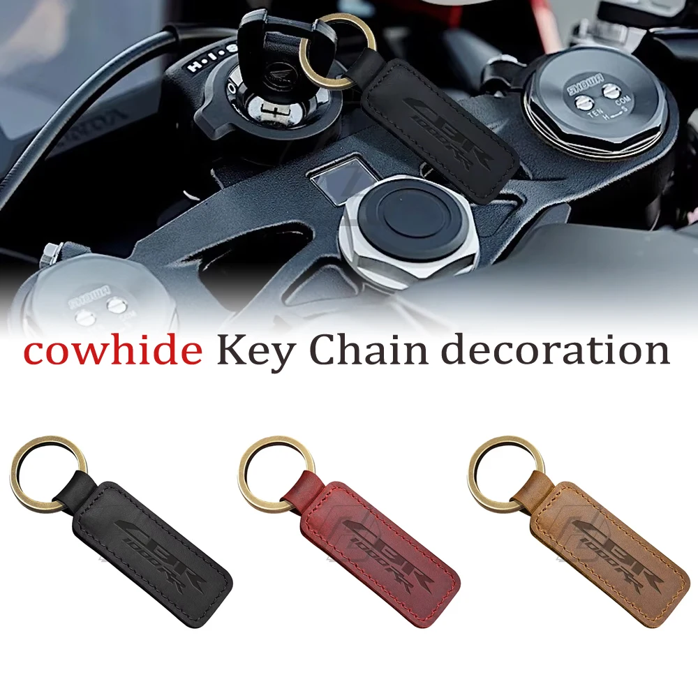 

Models Motorcycle Keychain Cowhide Key Ring For Honda CBR1000RR CBR 1000RR motorcycle