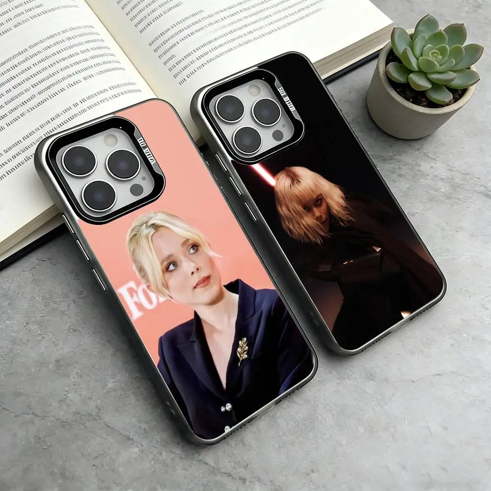 

Ivanna Sakhno Viktoriya Phone Case For iPhone 17,16,15,14,13,12,11 Plus,Pro Max,XS,Colored Silver Plated Inside Cover