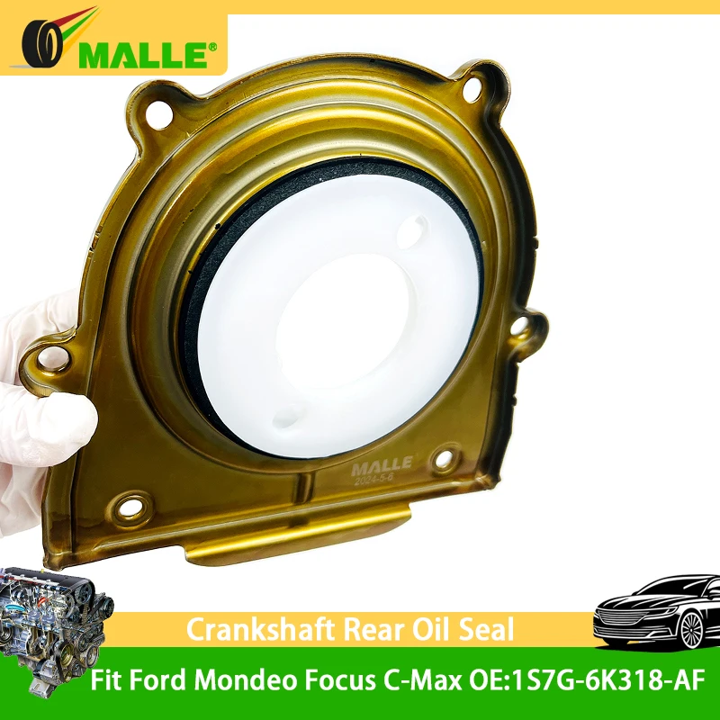 

1S7G-6K318-AF Crankshaft Rear Oil Seal For Ford Mondeo Focus C-Max MAZDA Landrove Volvo Interior Car Accessories Parts LF0111310