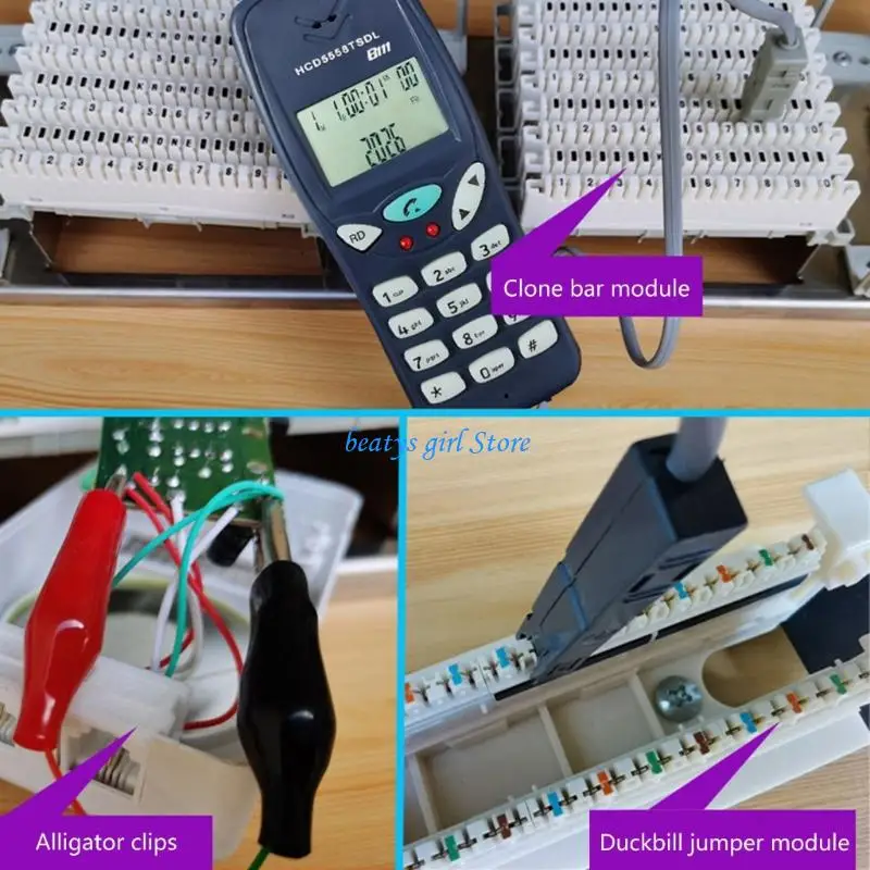 C7AB Incoming Call Display and Line Test Telephone Reliable Communication Solution