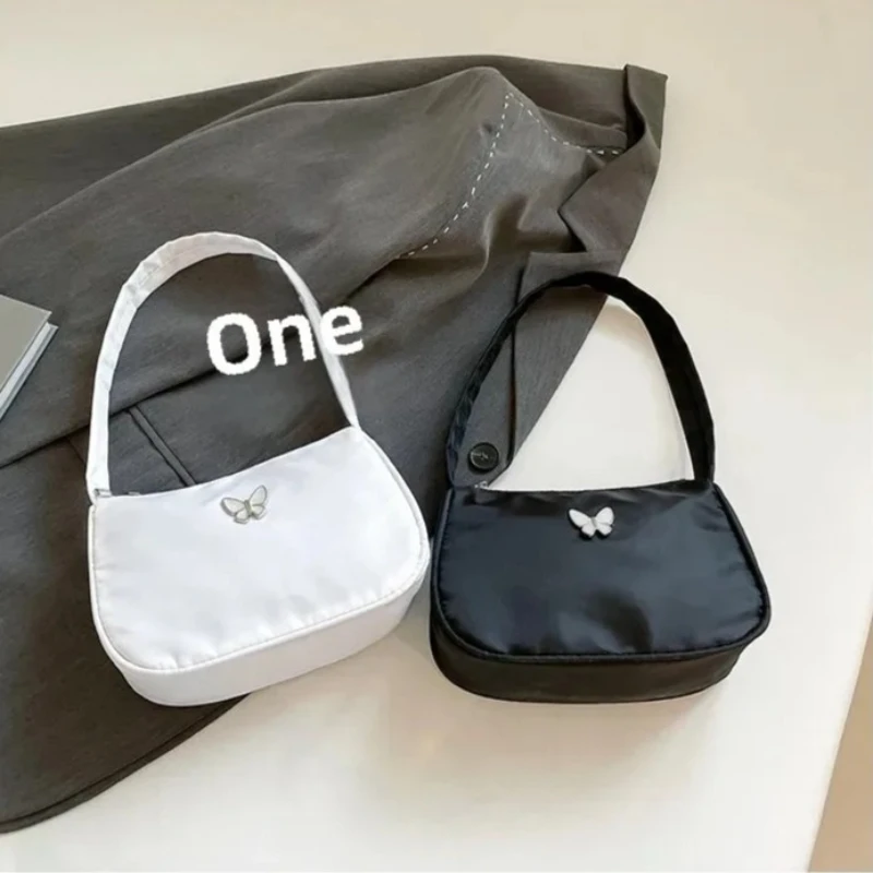 

Summer Butterfly Crossbody Bag Korean Fashion Shoulder Bag Women Large Capacity Cloud Handbag Cute Casual Purse