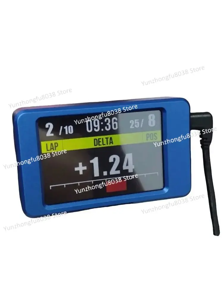 

Sim Racing Speed Display Timer Simulation Game Racing Timer Aluminum Profile For PC USB 3.5-inch Touch Screen