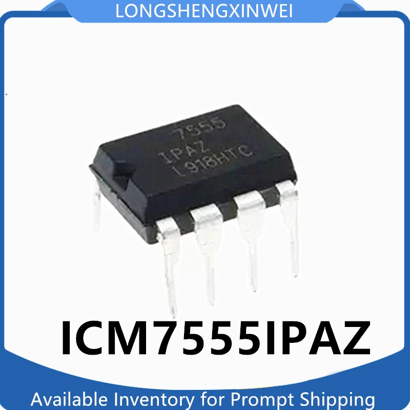 1PCS 7555IPAZ Universal Timer Chip Integrated Block ICM7555IPAZ DIP8