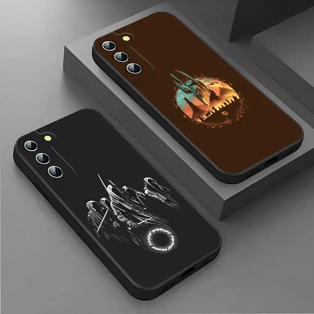 Rings of the Lords Phone Case for Samsung S24 Ultra S22 S23 S20 Fe S21 Plus Galaxy A54 A34 A24 A53 M54 Note 20 Back Cover