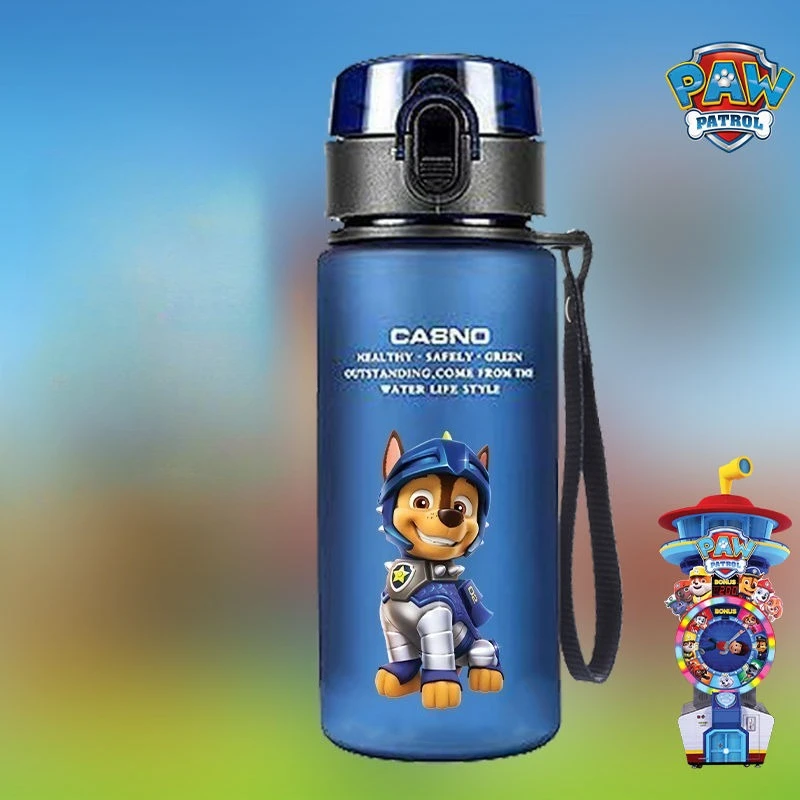 400ML PAW Patrol Student Water Cup BPA Free Plastic Cup Marshall Direct Drinking Cup Anti-fall Summer Children Water Bottle Boys view 2