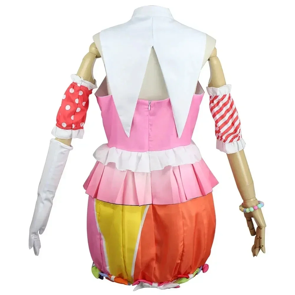 أزياء Otori Emu التأثيرية الماسكارا Emu Ootori رداء chapeaux chaussets pour Halloween Tenues Comic Con