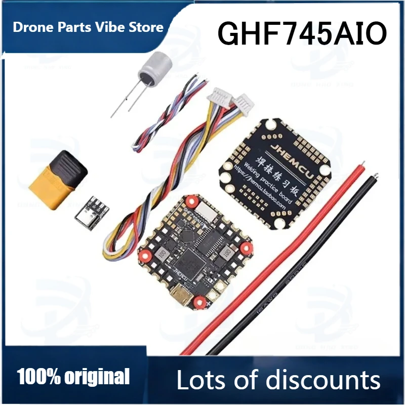 

Fy1pcs for GHF745AIO 40AGHF745 AIO MPU6000 F745 Flight Controller Blheli32 G071 40A/50A 4 in1 ESC 3-6s for fpv freestyle drone