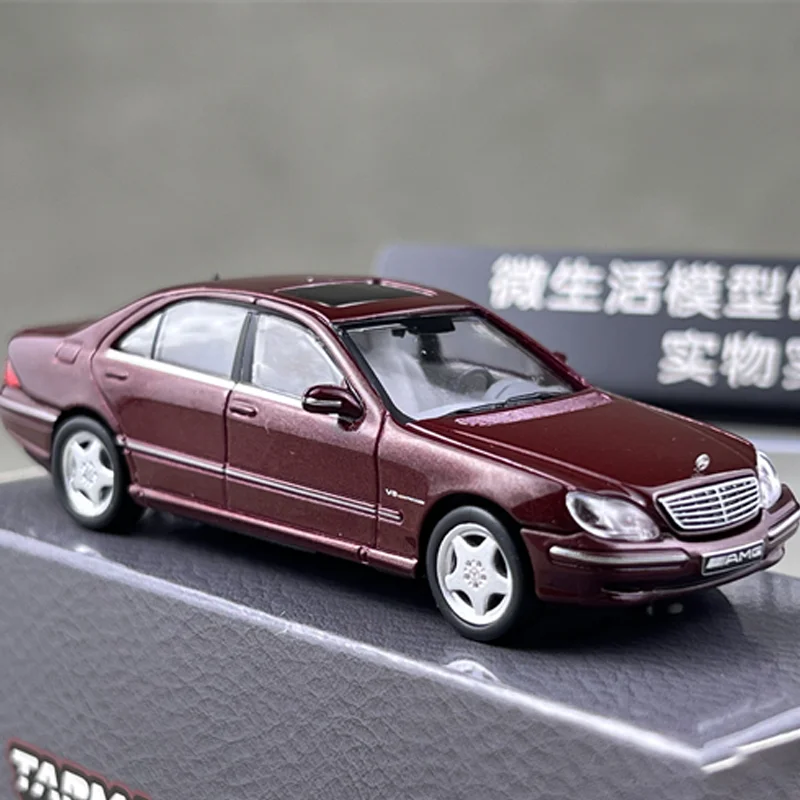 Tarmac Works 1/64 Mercedes Benz S55 AMG Legering Speelgoed Motorvoertuig Diecast Metaal Model Geschenken