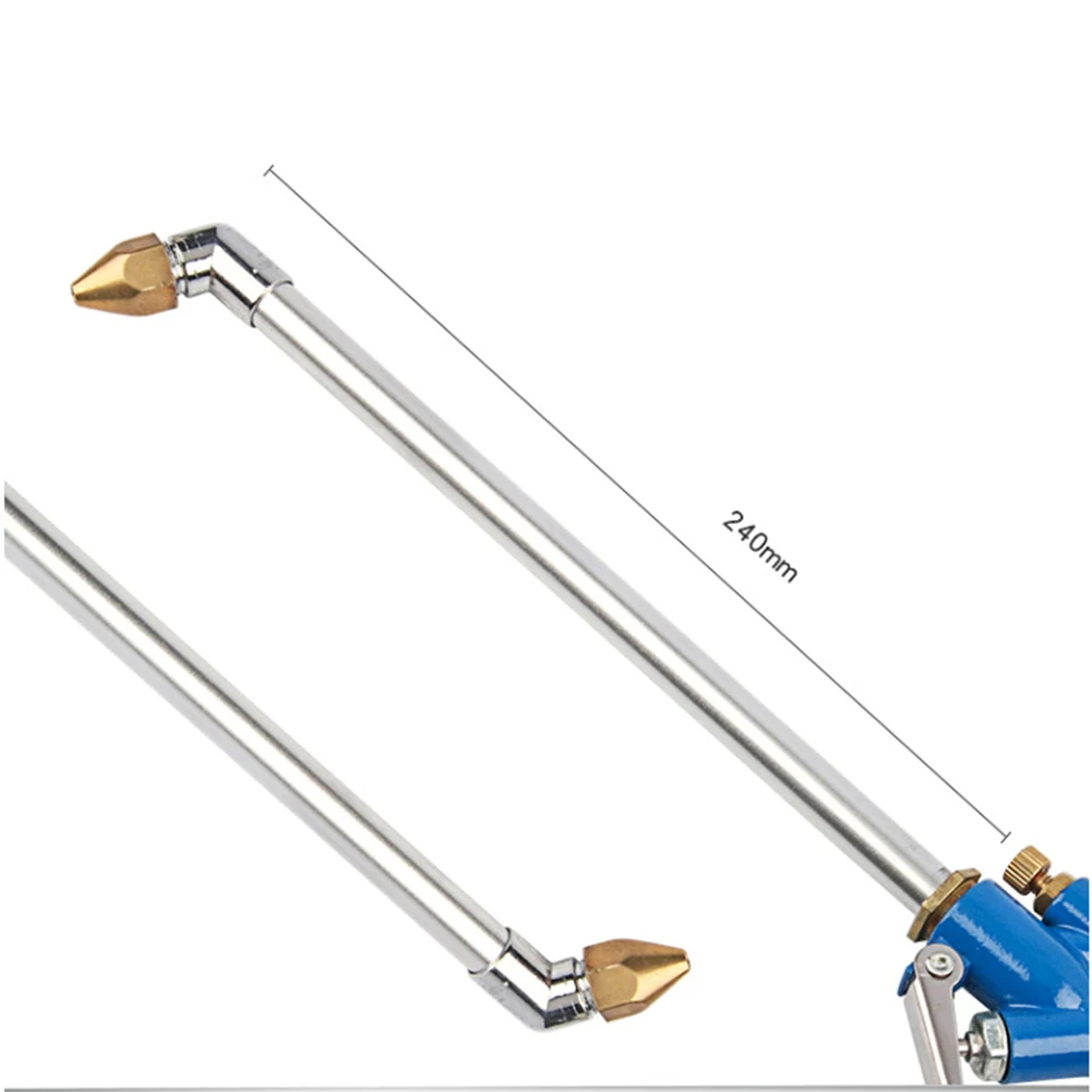 고압 세척기 용 40CM 긴 연장 막대 90도 각도 팔꿈치 연장 고압 먼지 부는 막대 엔진 청소
