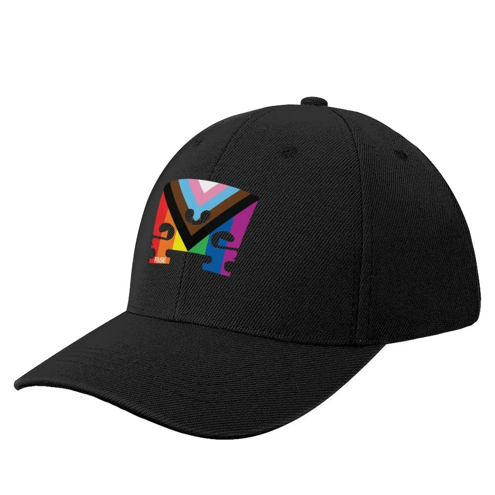 

Violin & Viola Pride Inclusive Rainbow Flag Bridge Baseball Cap fishing hat Vintage Christmas Hat Mens Caps Women's