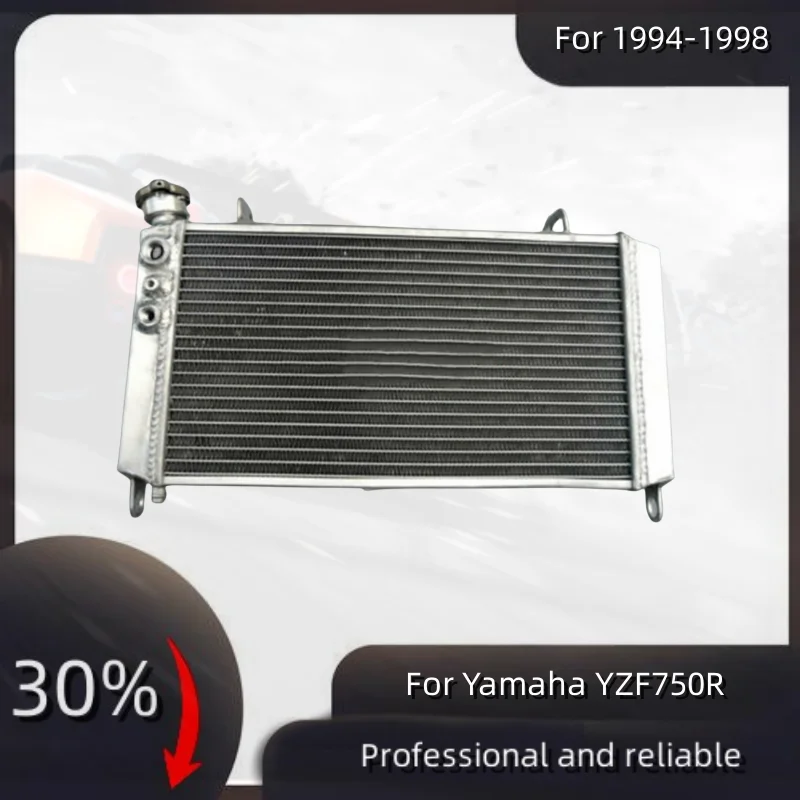 For 1994-1998 Yamaha YZF750R All Aluminum Radiator Cooler Cooling Coolant 1994 1995 1996 1997 1998