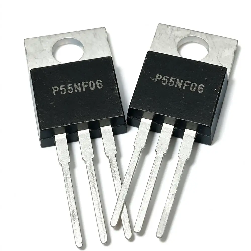 5piece STP55NF06 P55NF06 60V 55A TO-220