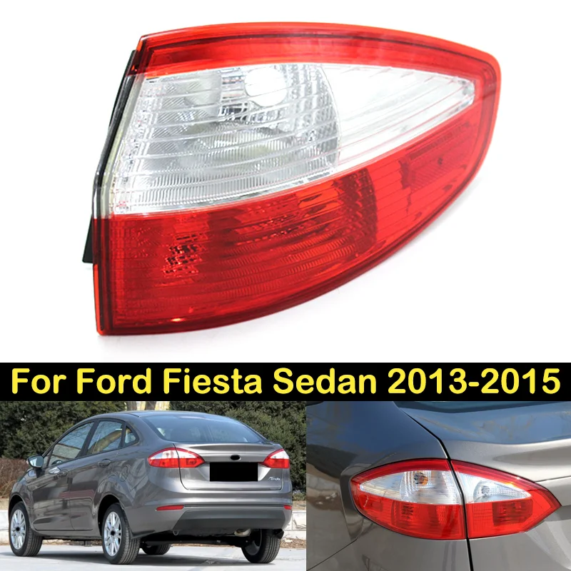 

Задний фонарь DECHO для Ford Fiesta Sedan 2013 2014 2015, задний фонарь для заднего бампера, задний фонарь в сборе
