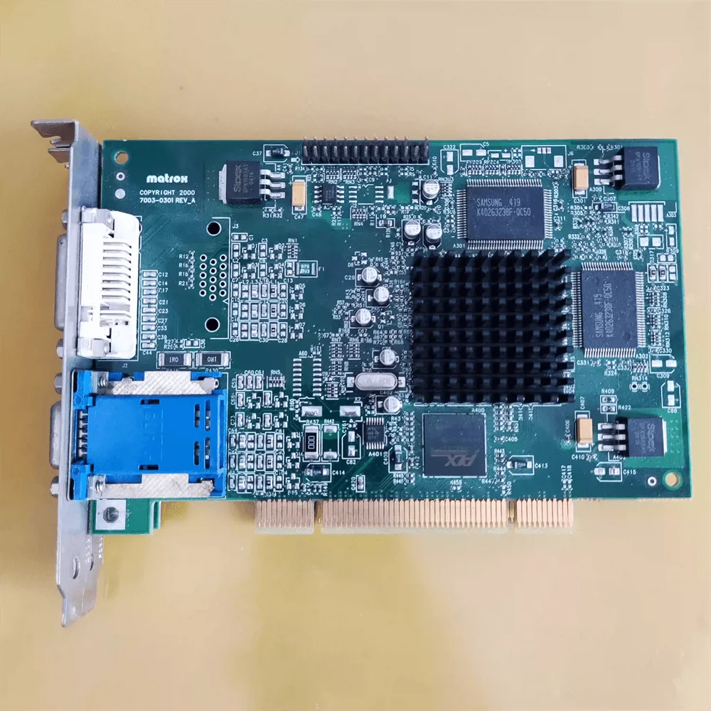 

FOR MATROX G450 G45FMDVP32DB F7003-0301 03N5853 PCI Industrial Graphics Card DVI