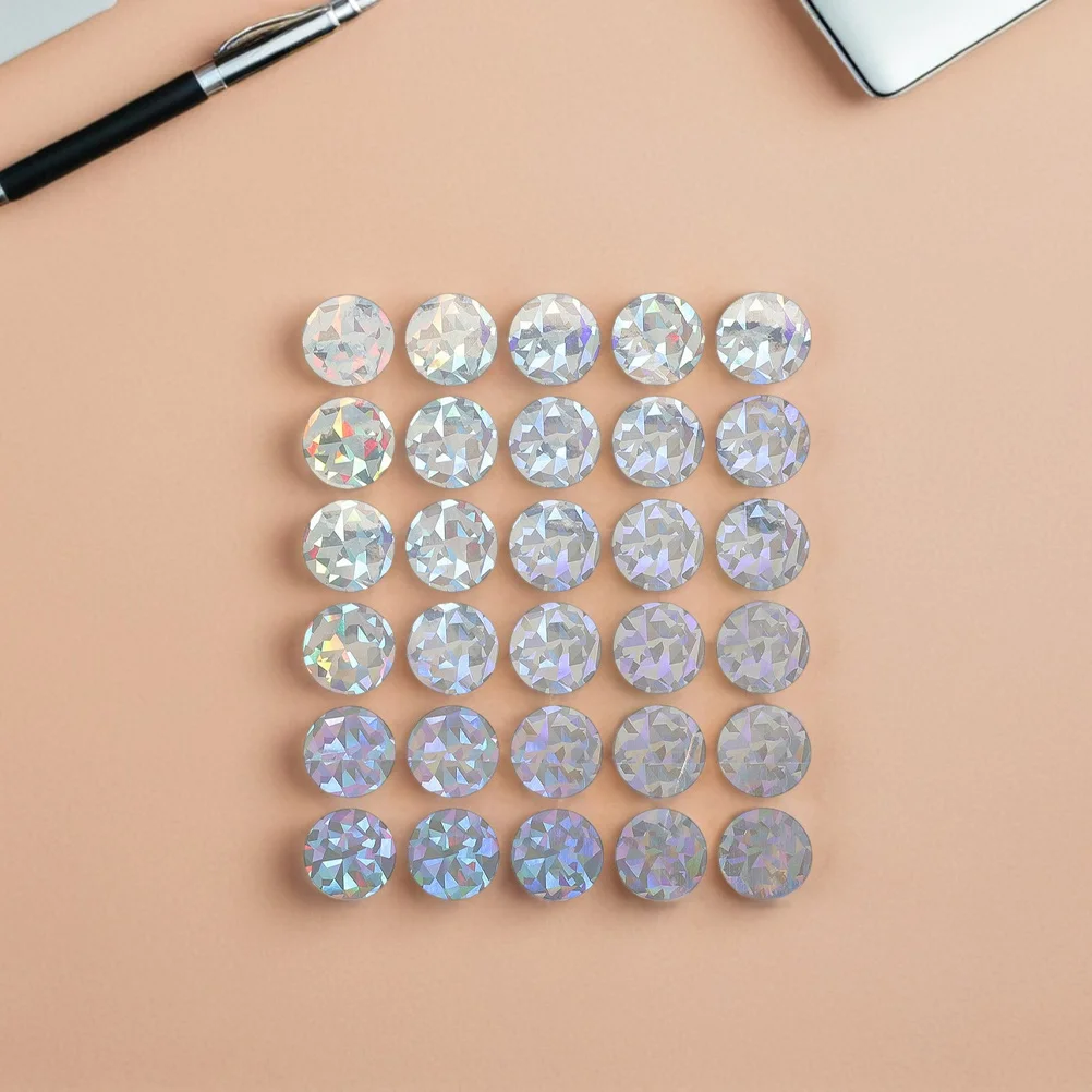 10 Hojas de Etiquetas Redondas para Rascar, Autoadhesivas, para Programas de Premios y Recompensas, Etiquetas para Rascar