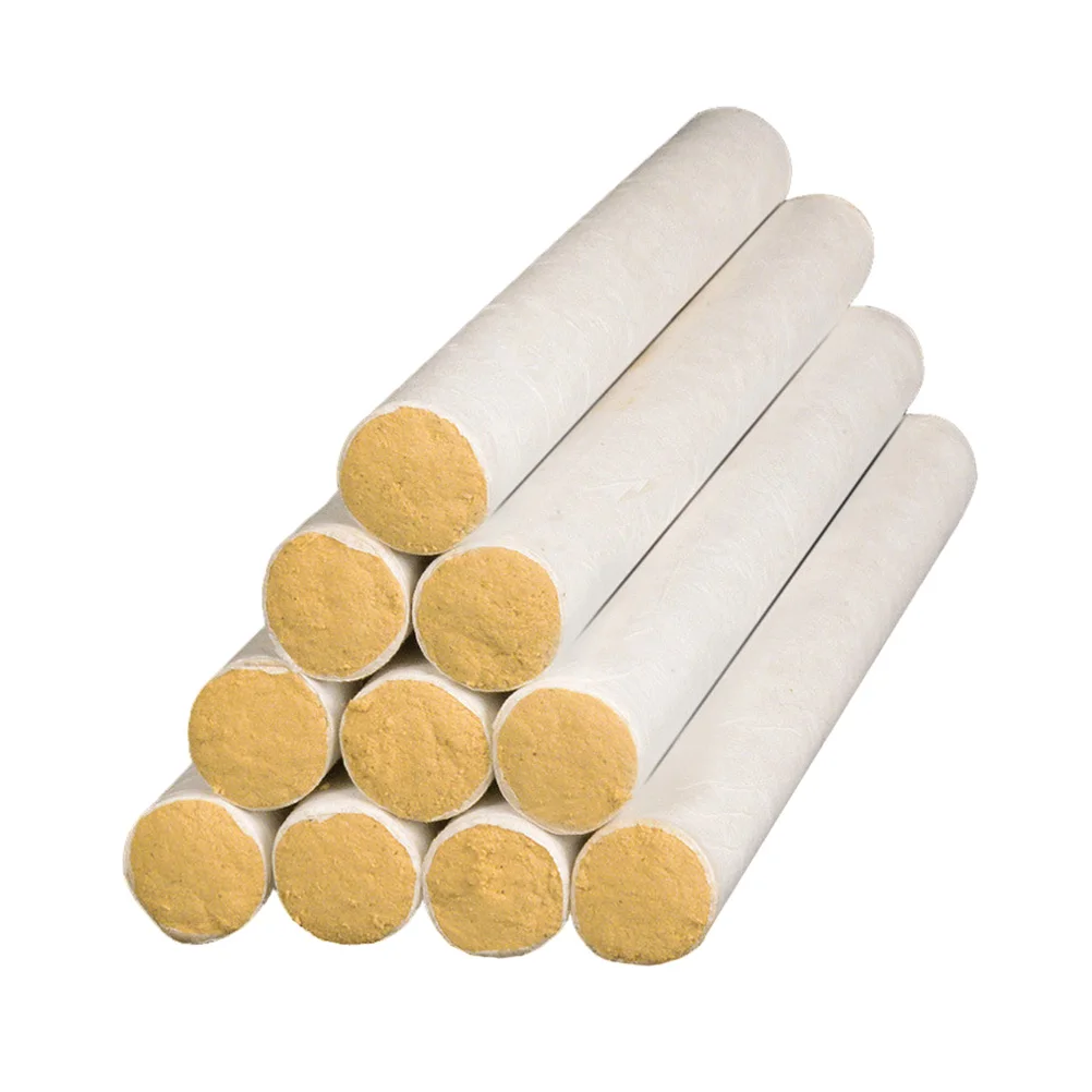 

10pcs 50:1 Moxa Sticks Bar Handmade Moxa Rolls Traditional Chinese Moxibustion Therapy Heat Treatment For Massage