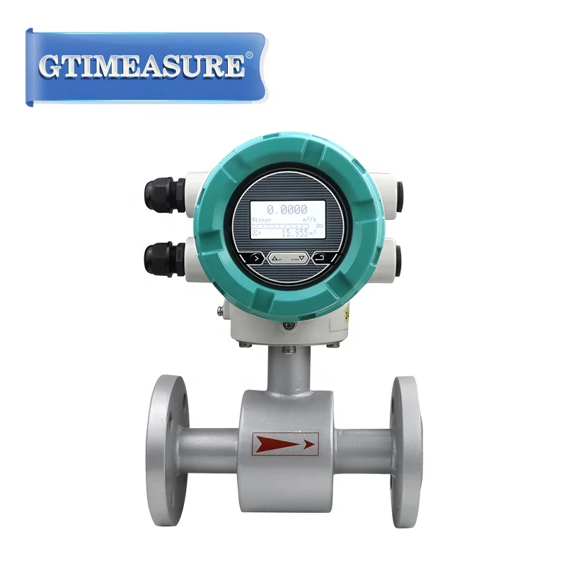 2026 Fast Reaction Electromagnetic Flow Meter Juice Milk Used Water Meters High Accuracy Flow Meter