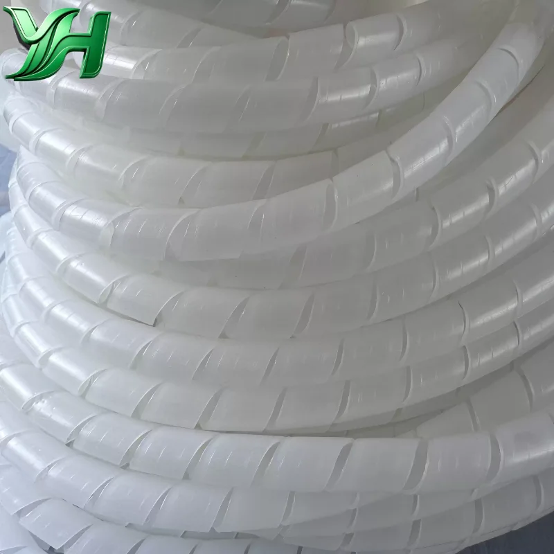 RTM/FRP vacuum guide spiral pipe, overflow pipe, high-temperature resistant fiberglass materials, inner diameter 10mm 12mm