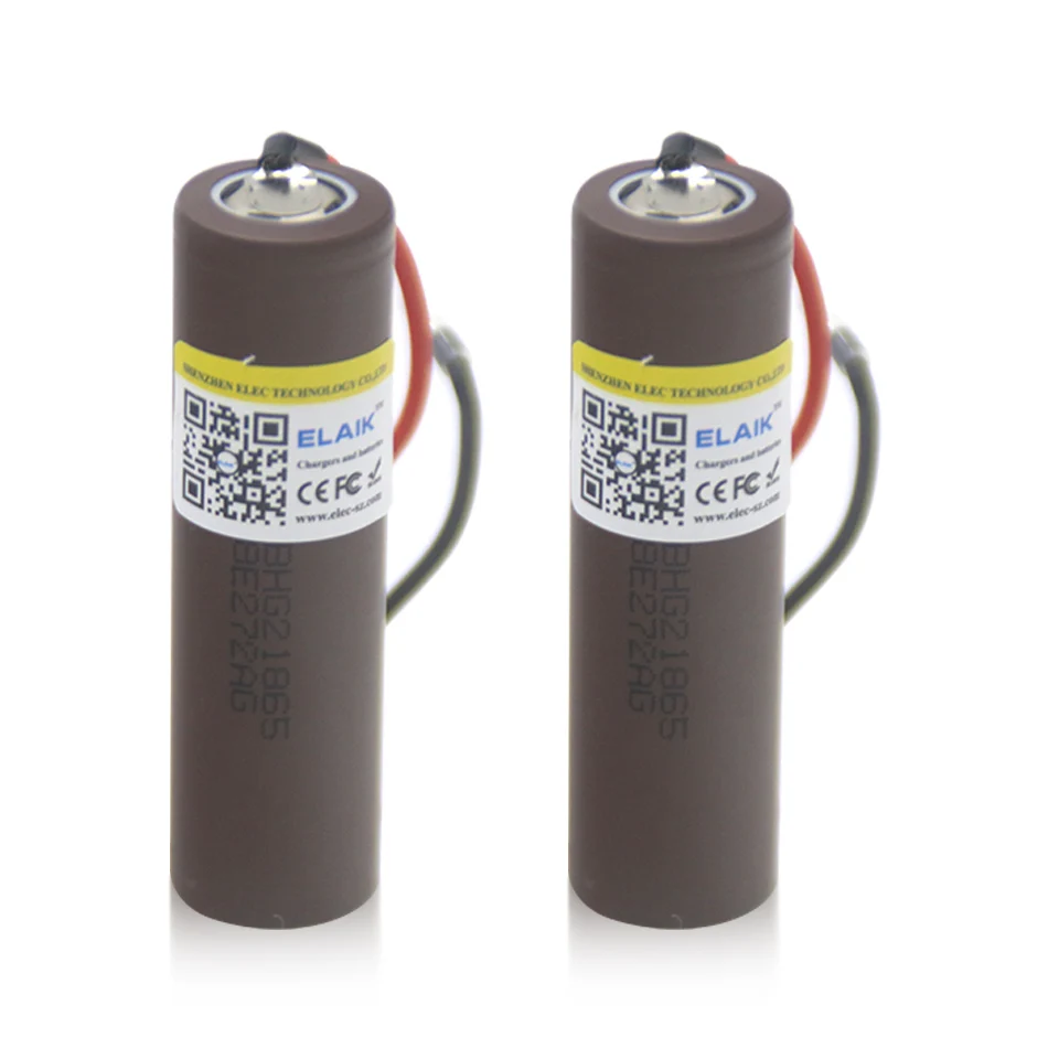 Linie-batería recargable de alta descarga, Cigarrillo Electrónico de 18650 mah, 30a, alta resistencia, para hg2, 1-20 unidades