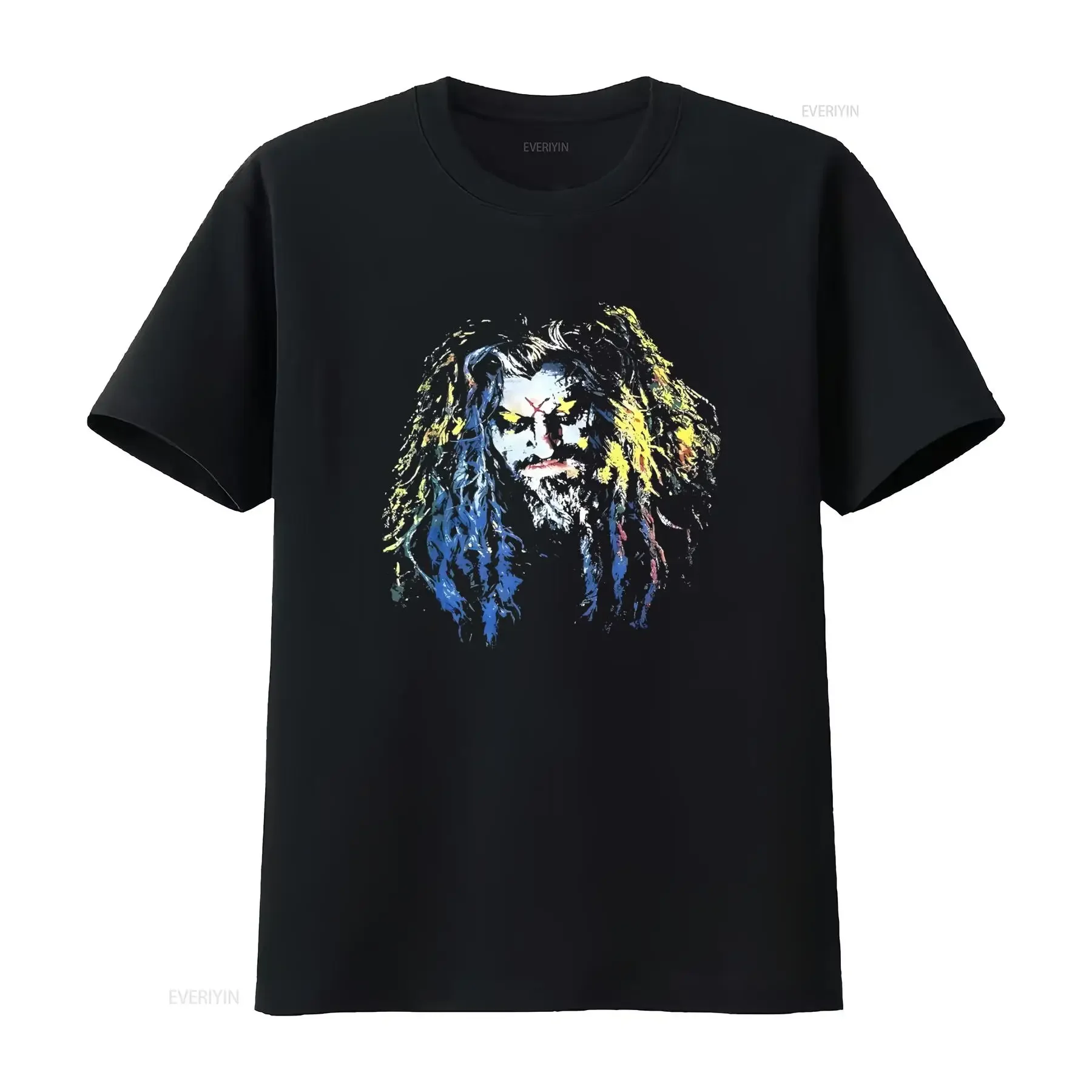 Vintage Rob Zombie T Shirt XL Winterland 90s Double Sided Hellbilly Metal Print vintage Washed homme graphic Versatile
