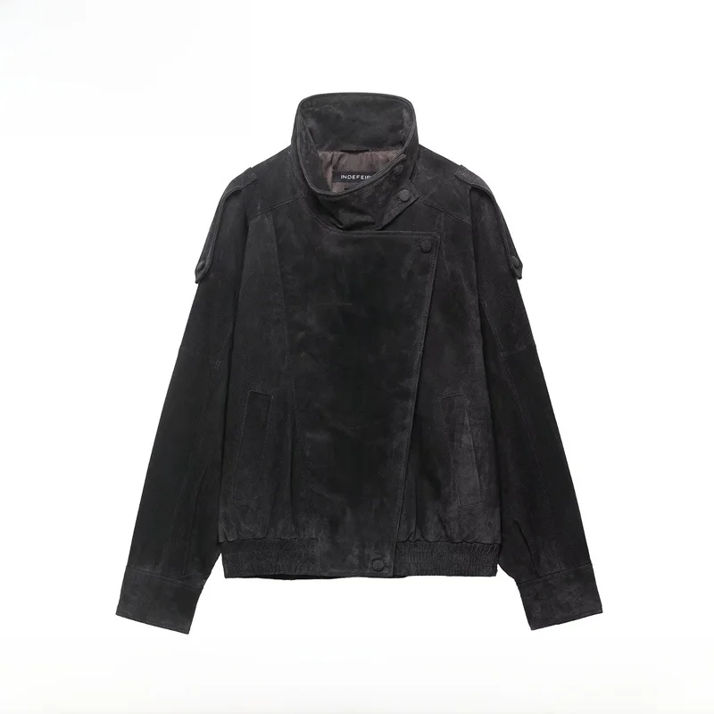 

Новая женская модная кожаная куртка-косуха EVEA, осенне-зимнее стеганое пальто из полиэфирного волокна с длинными рукавами на молнии