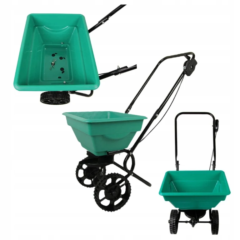 15l graszaaimachine op wielen voor tuinbouw
