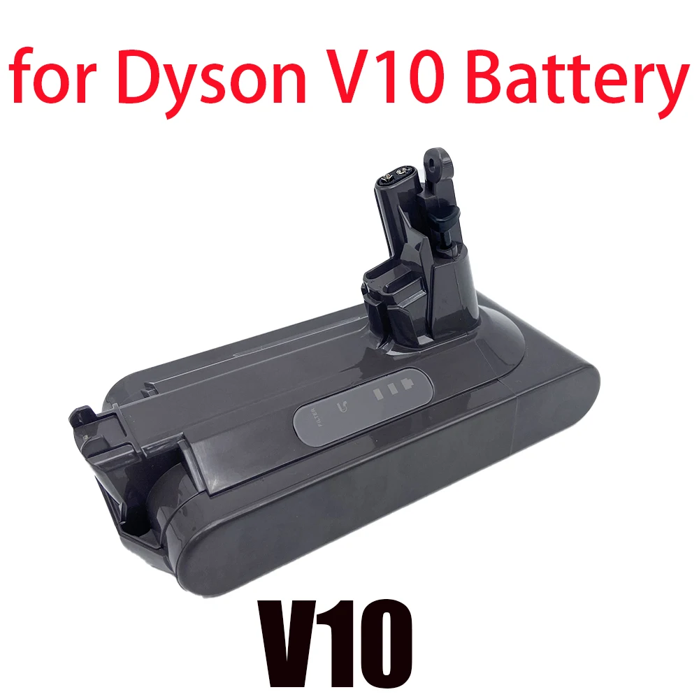 100% لدايسون V10 بطارية V10 الحيوان المطلق رقيق مكنسة كهربائية لاسلكية جديدة 25.2 فولت 6000 مللي أمبير-12800 مللي أمبير دايسون V10 بطارية