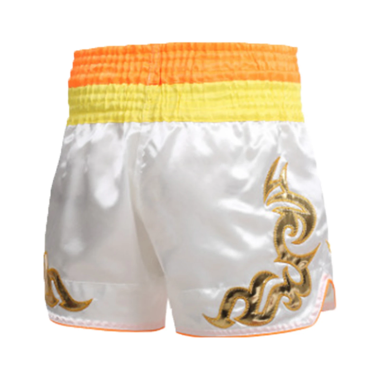 أطفال بنين بسط كتلة اللون الملاكم الملاكمة التايلاندية السراويل المختلطة فنون الدفاع عن النفس الملاكمة التدريب زي لحفلة الهالوين تأثيري #3