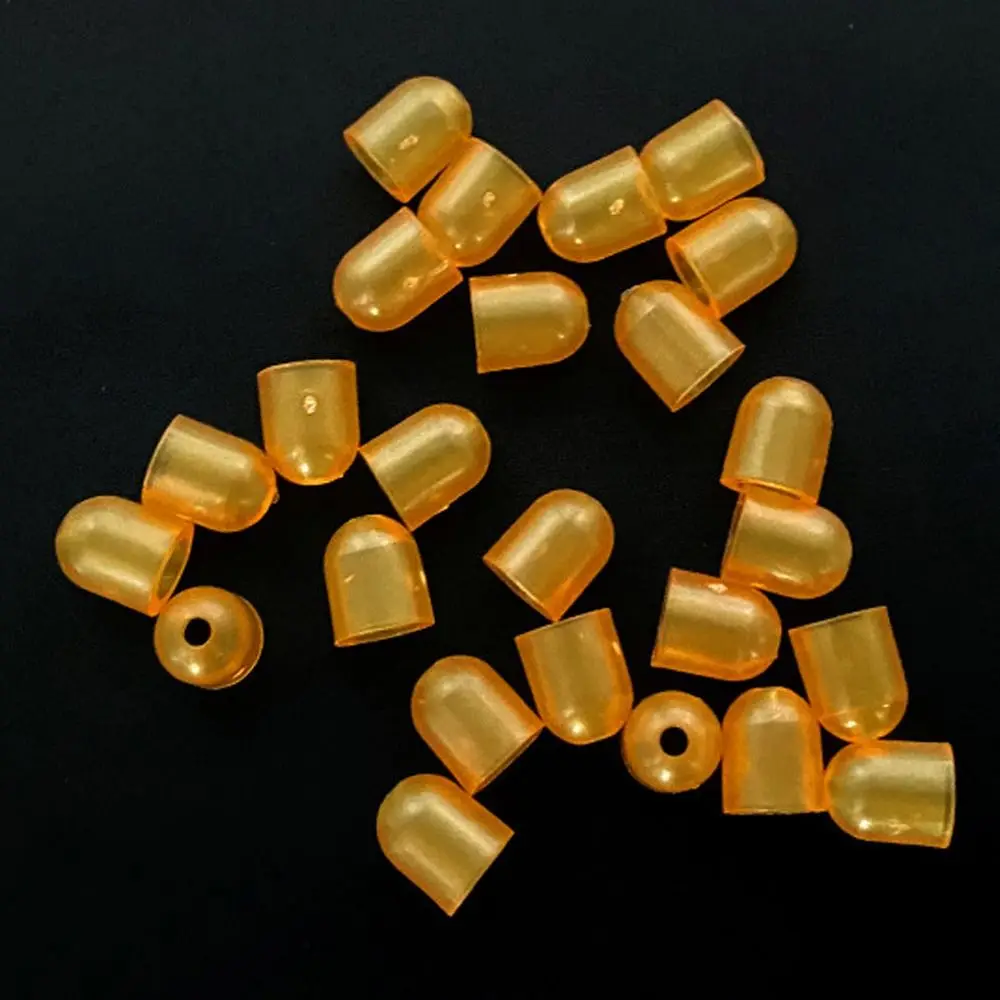 30pcs Saltwater Fishing Equipment Copper/Plastic Slide Parts Rubber Tie Snapper Skirts Buzzbait Silicone Thread Tackle