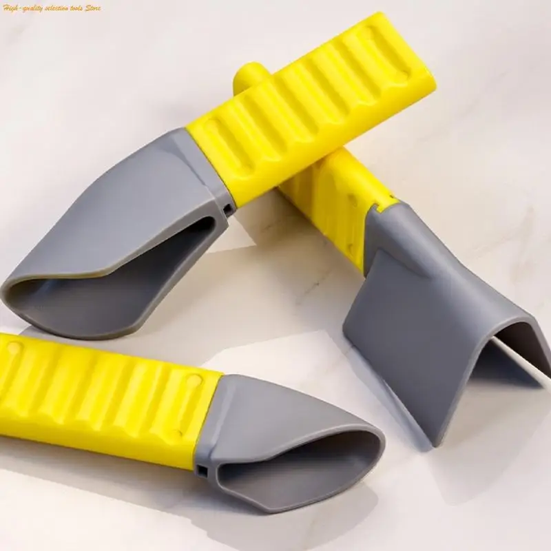 203F 3 Pieces All Purpose Corner Caulking Tool Set Featuring Ergonomic Handle for Long Term Grouting Projects Easy Cleaning