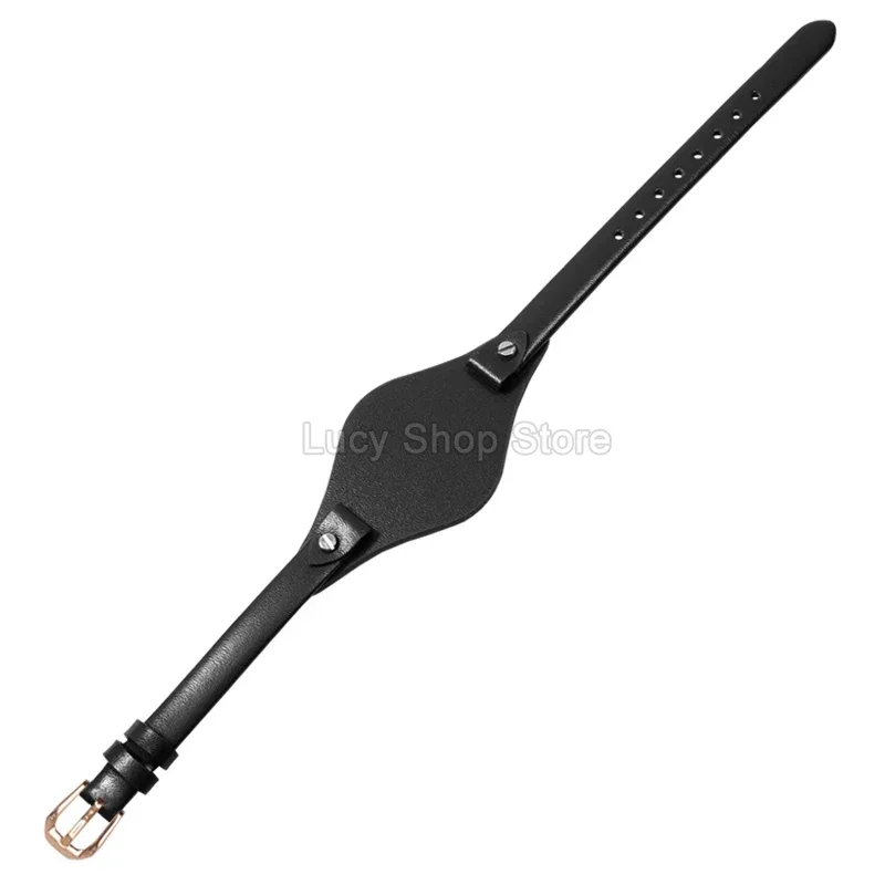 Genuine Leather 8mm Watchbands for Fossil Soft Es3077es2830es3262es3060 with Stand Base Women Multicolor with Tool Watch Strap