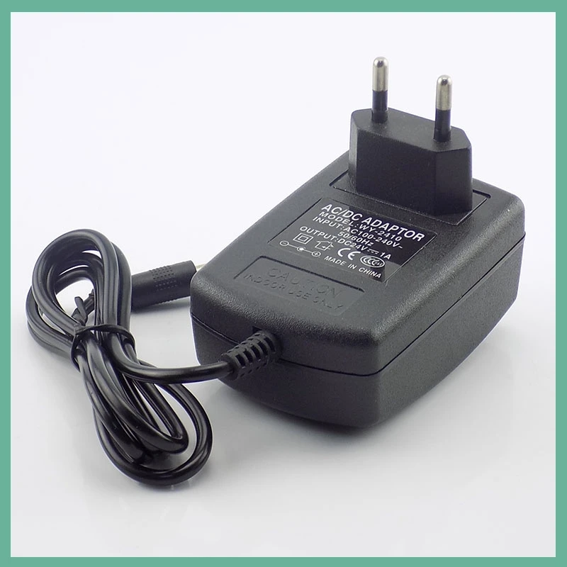 AC 100V-240V DC Power Adaptor Converter 24V 1A For LED Strip Light CCTV Mini TV Charger Switch 5.5mm*2.1mm US EU E3 - view 3