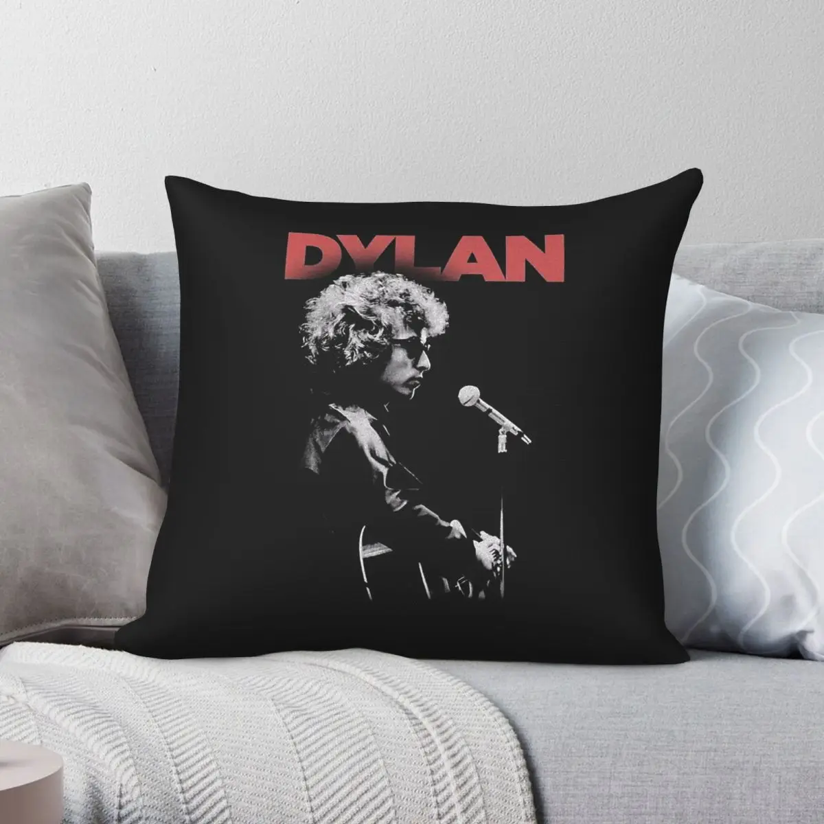 Bob Dylan Big Deal Pillowcase Polyester Linen Velvet Pattern Zip Decor Pillow Case Room Cushion Case