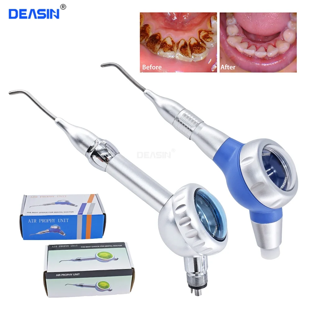 Teeth Whitening Spray Dental Air Water Polisher Jet Air Flow Oral hygiene Tooth Cleaning Prophy Polishing tool