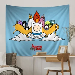ADVENTURE TIME Tapestry Floor Mat Non-Slip Laundry Room Mat Laundry Decor Balcony Child Living Room Household Carpets